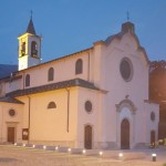 Chiesa di San Lorenzo in notturna