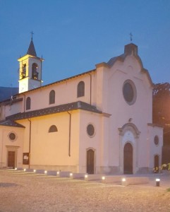 Chiesa di San Lorenzo in notturna