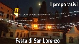 Preparativi S. Lorenzo