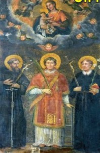 dipinto Madonna con Gesù