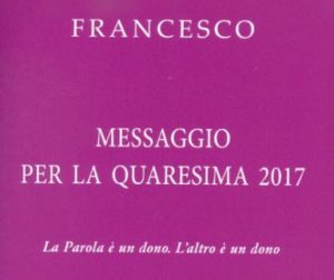 messaggio quaresima