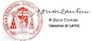 firma e timbro vescovo