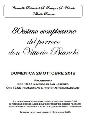 ottantesimo
