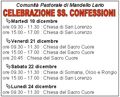 confessioni mandello